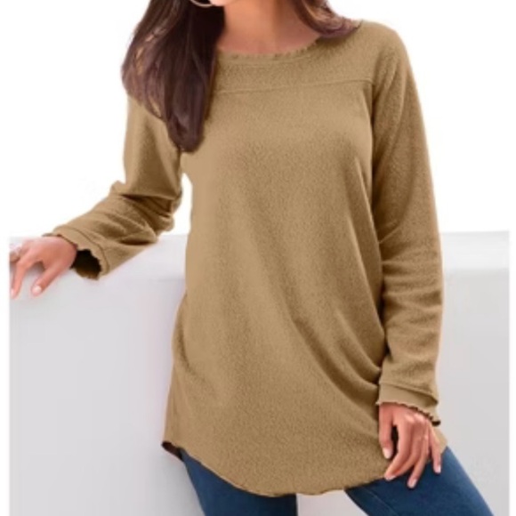 Roaman's High Pile Fleece Tunic - Picture 1 of 4